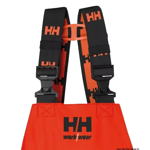 Picture of Storm rain BIB trousers orange/black XXL - Helly Hansen