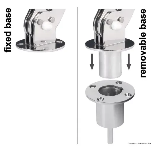 Picture of Fixed single holder for tender