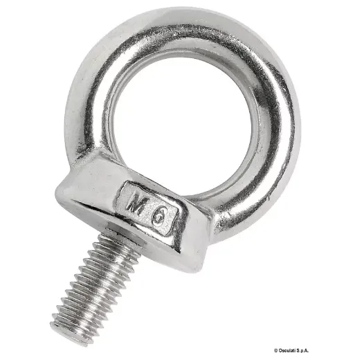 Picture of Male forged eyebolt AISI316 12 mm