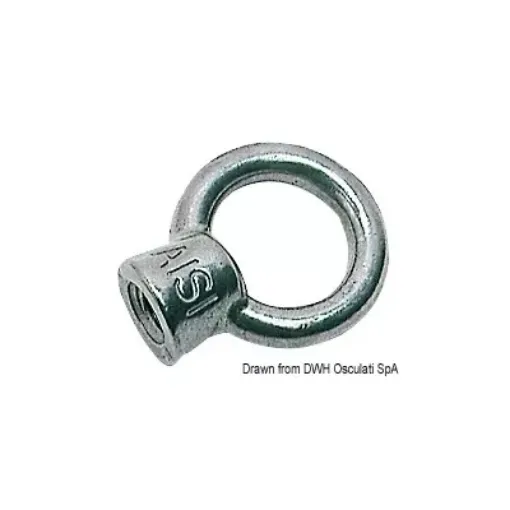 Picture of Threaded eyebolt AISI316 26 mm