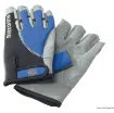 Picture of Neoprene sailing gloves hub fingers L - Neoprene - Black/grey/blue - L