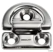 Osculati - Folding Pad Eye 46x46 mm with 6 mm Ring - 39.870.01 product image