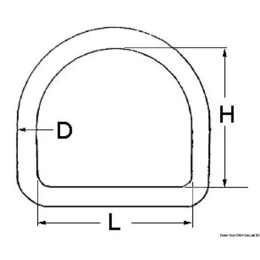 Picture of D - ring 6x30 mm