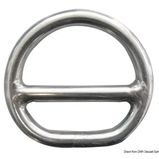 Picture of D - ring with bar 8x50 mm