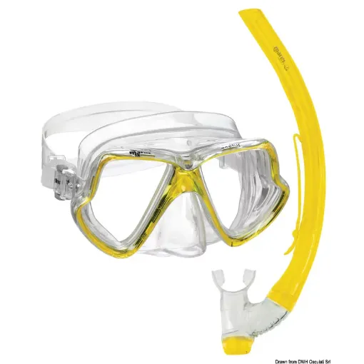 Picture of Mask and snorkel set junior - PVC