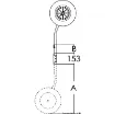 Picture of Transom tilting wheels for dinghies 240 kg