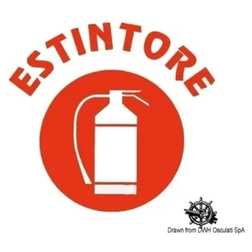 Picture of Type - approved EC extinguisher sticker