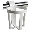 Picture of Plastic universal glass holder for snap - in mounting on pulpits and handrails