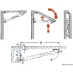 Picture of Arm for rakego foldable arm 60 kg 20/30 mm