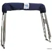 Picture of A - frame with folding awning 155x330 cm - 330 - 550 - BLUE - Stainless steel