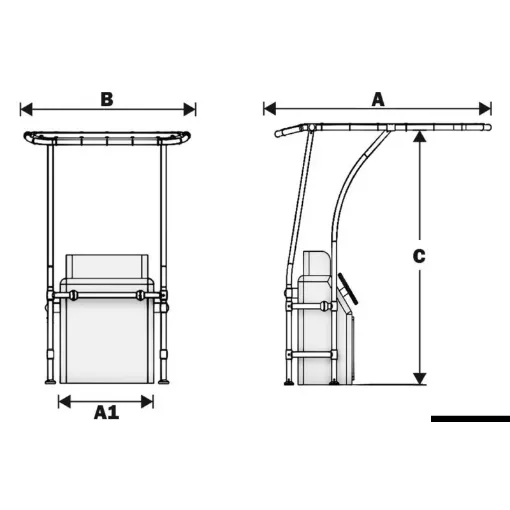 Picture of Professional light alloy T - top