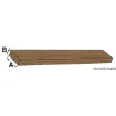 Picture of 200 cm in length. - Teak strip 45x10x2000 mm - 71.100.20 - Arc