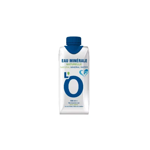 Picture of L'O still tetra pak - france - still - TP 500ml x 12 - L'O tetra pak