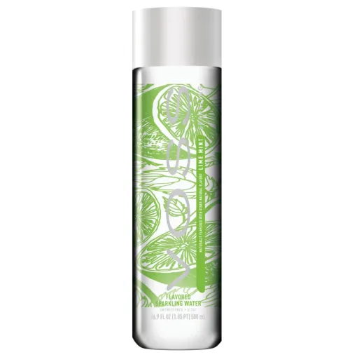 Picture of Voss lime and mint - Norway - VP - 375ml x 12 - Voss