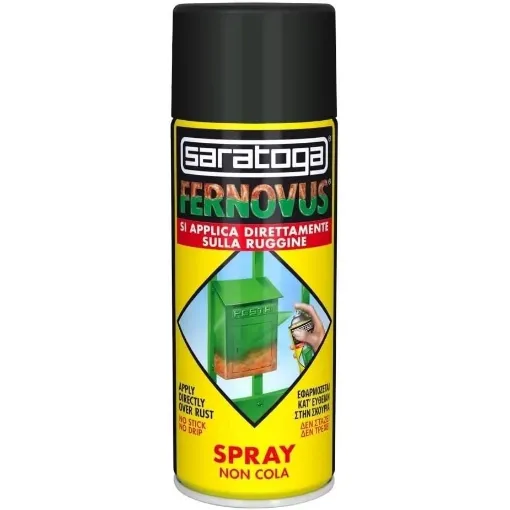 Picture of Anti - rust spray paint - ready to use - black - 400 ml - Saratoga