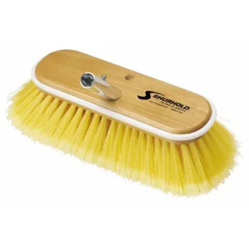 Picture of 10" Deck brush - soft yellow polystyrene - Shurhold