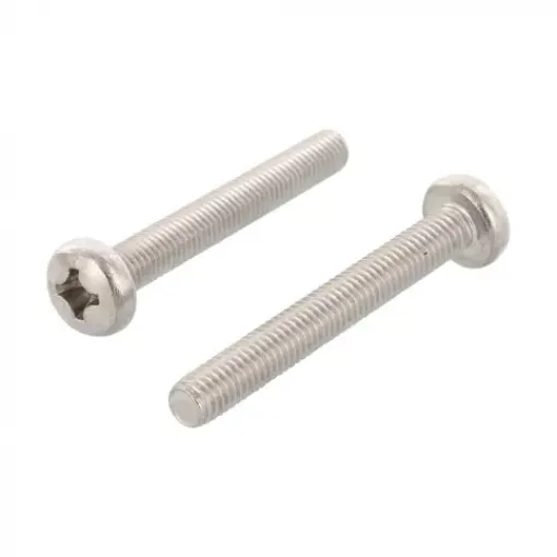 Picture of Raised cheese head screw DIN 7985 A4 M6x30mm - box of 11 - inox A4 - Balearic Fasteners