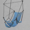 Picture of "One" - Hanging chair - lagoon - CrazyChair