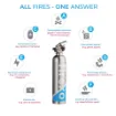 Picture of Fire extinguisher All fires 500ml - stainless steel - Firexo