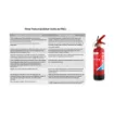 Picture of All fires 2 litre fire extinguisher - red - Firexo