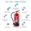 Picture of All fires 6 litre fire extinguisher - red - Firexo