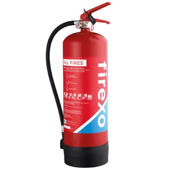 Picture of All fires 9 litre fire extinguisher - red - Firexo