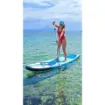 Picture of 10' Εψilon inflatable paddle board complete package with aluminum paddle, coiled leash, double action pump and back pack to fit them all - SCK