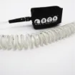 Picture of 10ft SUP leash coil - white - SCK