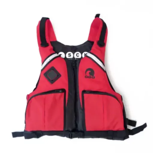 Picture of Adjustable life jacket for kayak - red - S/M - SCK