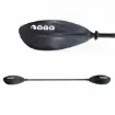 Picture of 220cm Kayak paddle divided in 4 pieces aluminium - black - SCK