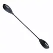 Picture of 220cm Kayak paddle divided in 4 pieces aluminium - black - SCK