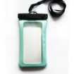 Picture of 8" Waterproof phone case with floating frame - cyan - SCK