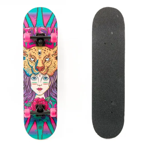 Picture of 31'' Lion Lady skateboard complete set - Fish