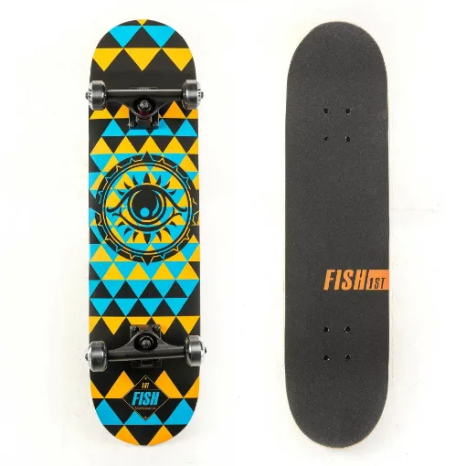 Picture of 31'' The eye skateboard complete set - Fish