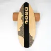 Picture of 74cm Wooden PRO balance board with 15cm cork roller black - SCK