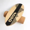 Picture of 74cm Wooden PRO balance board with 15cm cork roller black - SCK