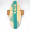 Picture of 74cm Wooden PRO balance board with 15cm cork roller blue - SCK