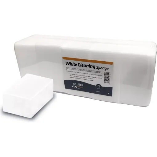 Picture of White cleaning sponge - Nautiel