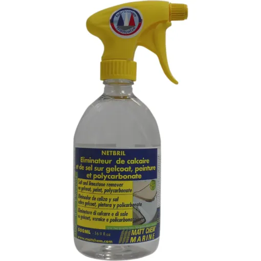 Picture of Netbril - Water and salt stains remover for gelcoat and paint - 500ml - Matt Chem