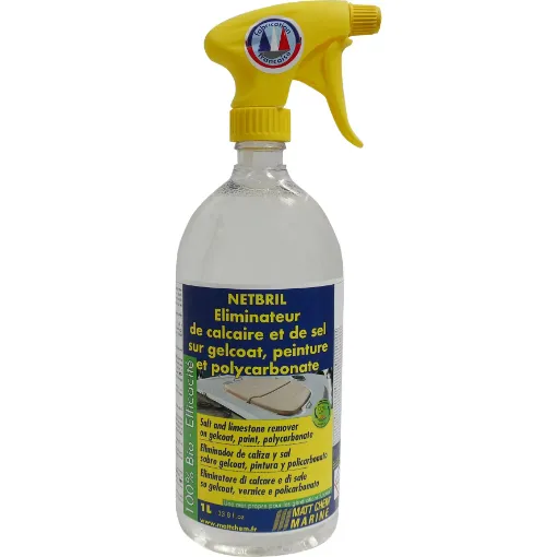 Picture of Netbril - Water and salt stains remover for gelcoat and paint - 1L - Matt Chem