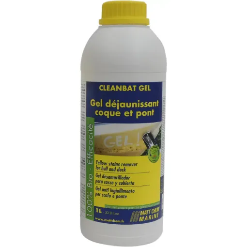 Picture of Cleanbat Gel - Yellow stains remover for gelcoat and paint - 500ml - Matt Chem