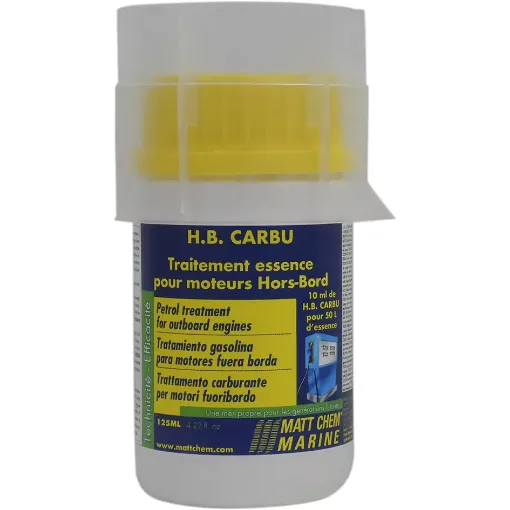 Picture of H.B. Carbu - Petrol treatement for out - board engine - 125ml - Matt Chem