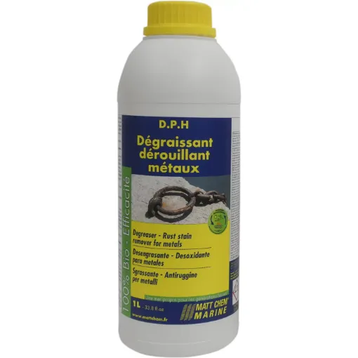 Picture of D.P.H. - Concentrated rust stain remover degreaser for metals - 1L - Matt Chem