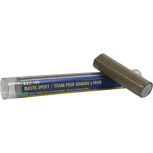 Picture of B.E.T. 149 - Epoxy/titane stick for cold welding - 63g - Matt Chem