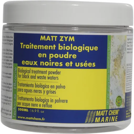 Picture of Matt Zym - Powerful treatment powder for black and waste waters - 500ml - Matt Chem