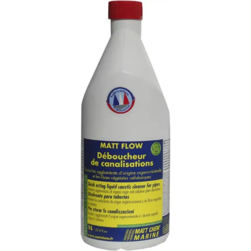 Picture of Matt Flow - Acid cleaner for pipes - 1L - Matt Chem