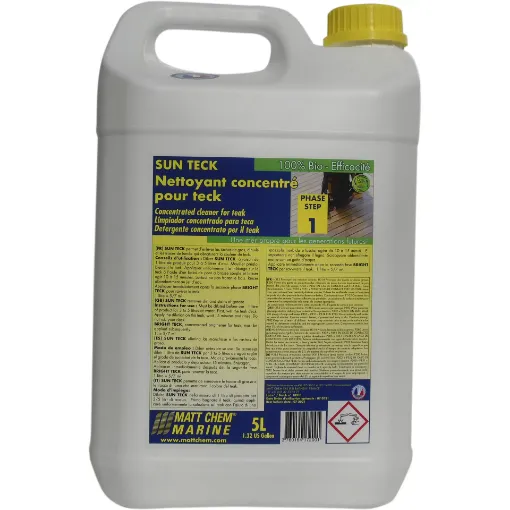 Picture of Sun Teck - Concentrated cleaner for teak - 5L - Matt Chem