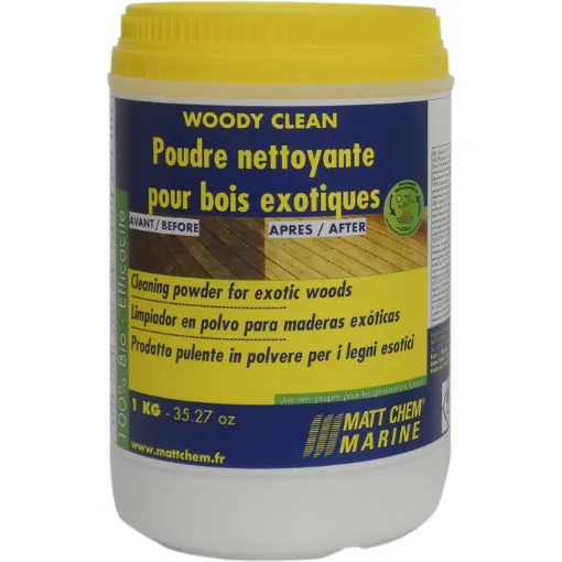 Picture of Woody Clean - Cleaning powder for exotic woods - 5kg - Matt Chem