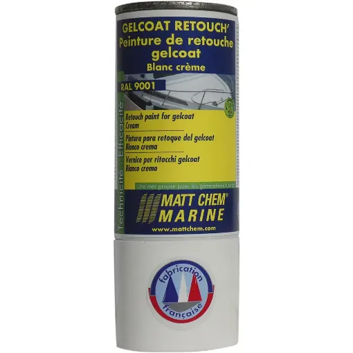 Matt Chem - Gelcoat Retouch Paint - RAL9001 - 187M product image