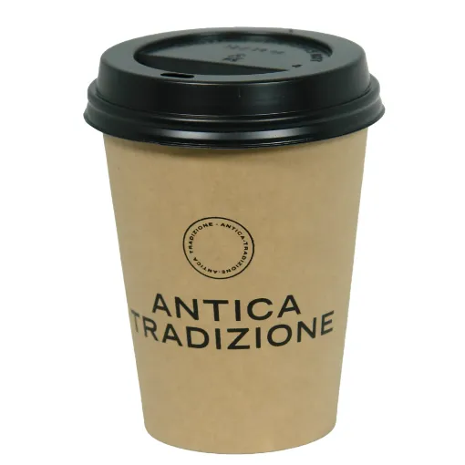 Antica Tradizione - Cardboard Cups with Lids 360ml - 170058 product image